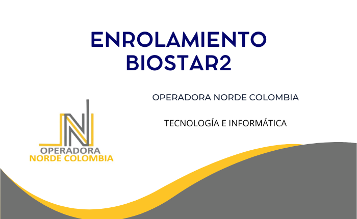 ENROLAMIENTO BIOMETRICO