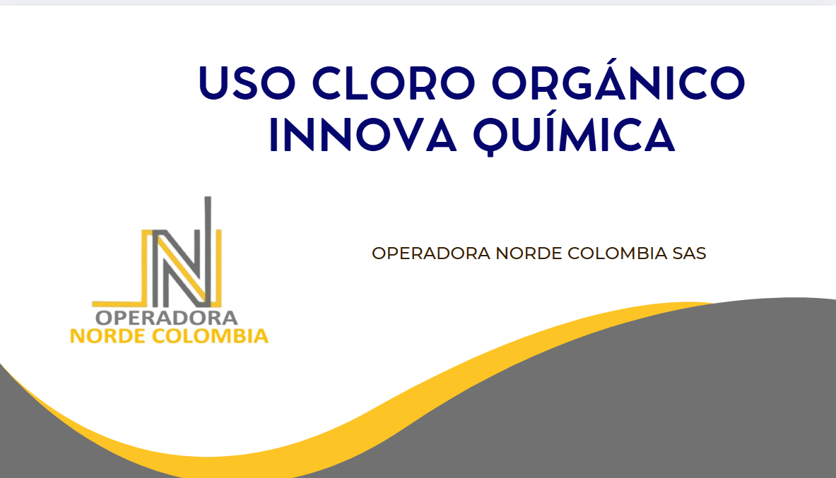 USO CLORO ORGÁNICO INNOVA QUÍMICA