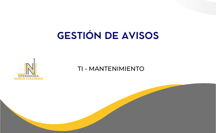 GESTIÓN DE AVISOS