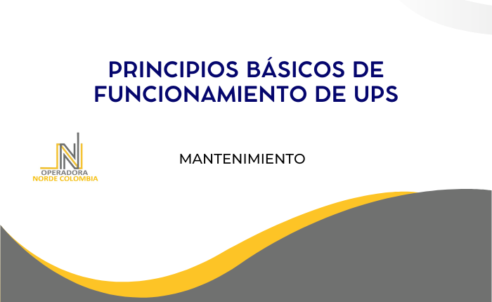 Principios de UPS